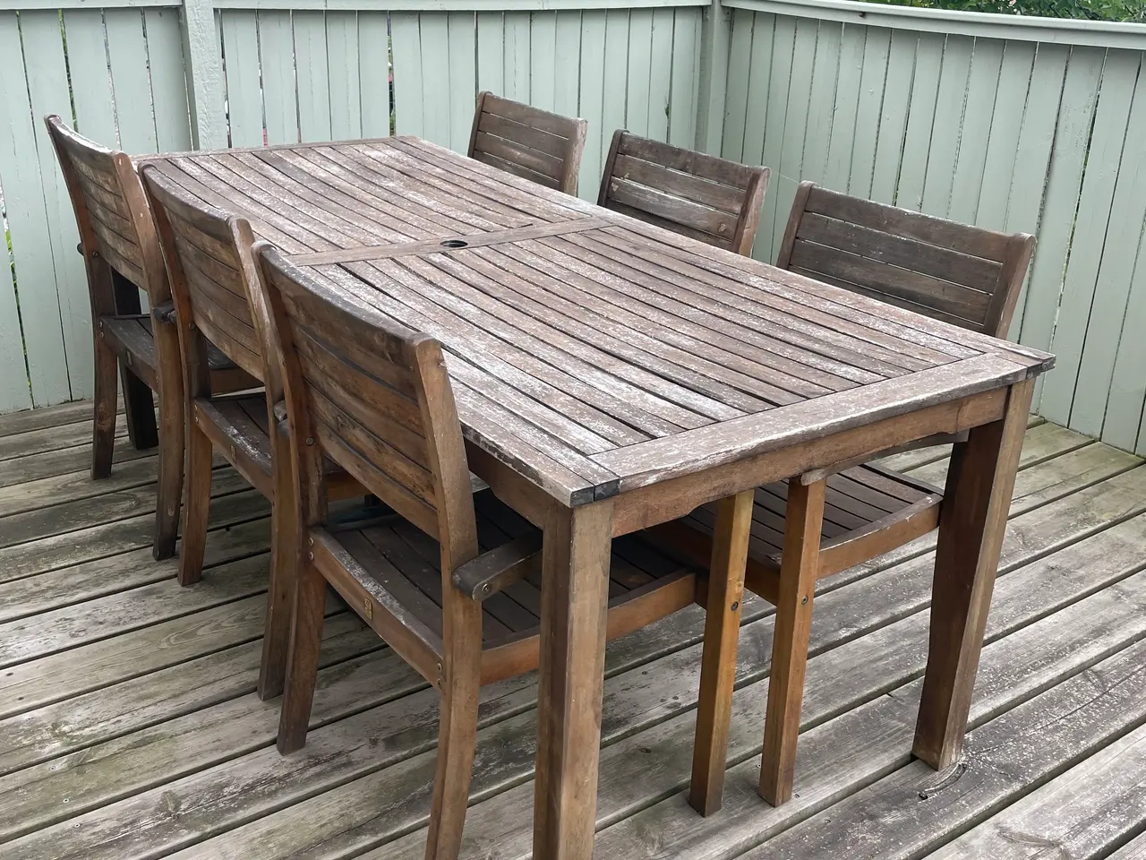 Billede 1 - Terrassebord- og stole