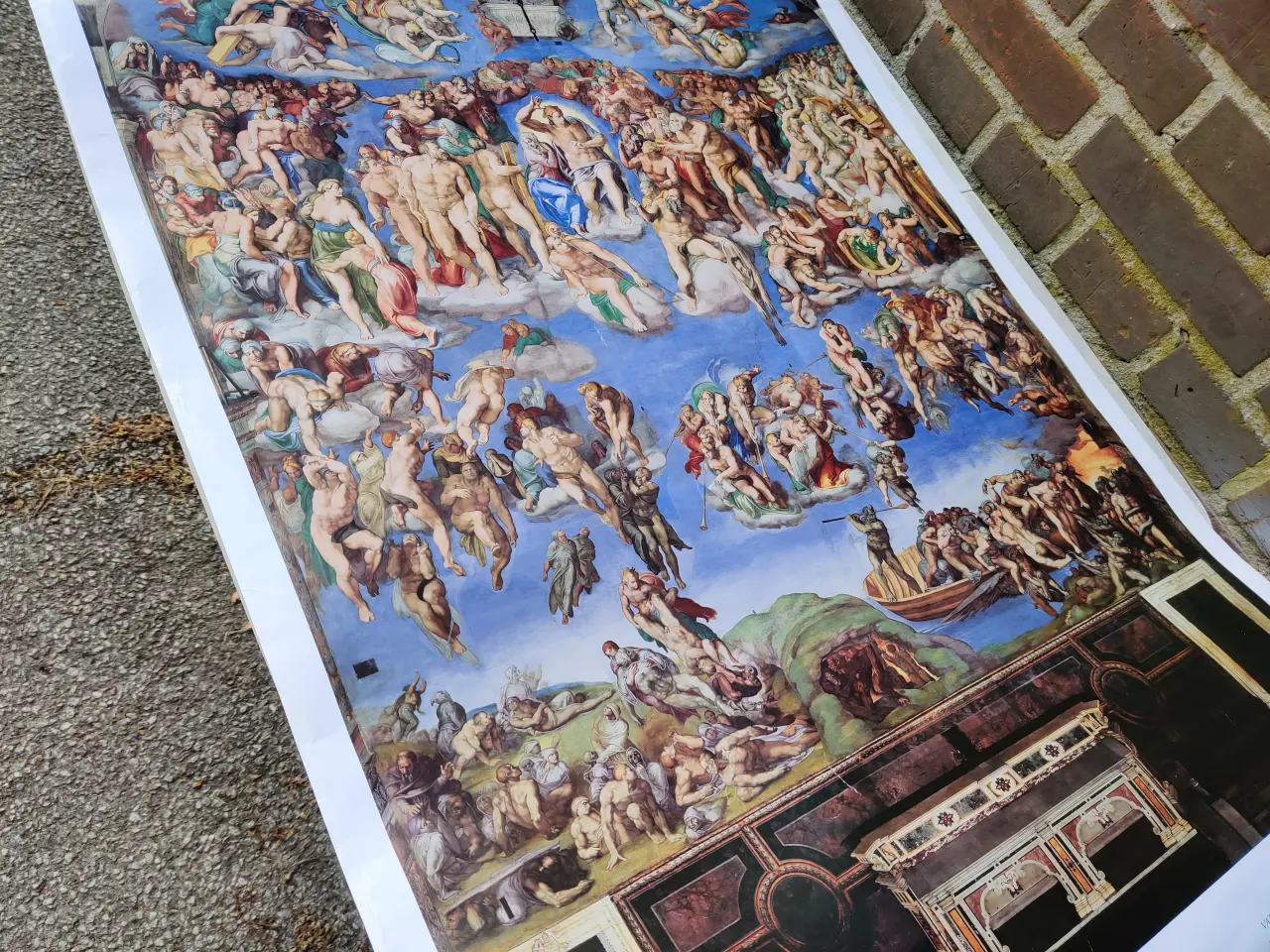 Billede 6 - Plakat MICHELANGELO The Last Judgement