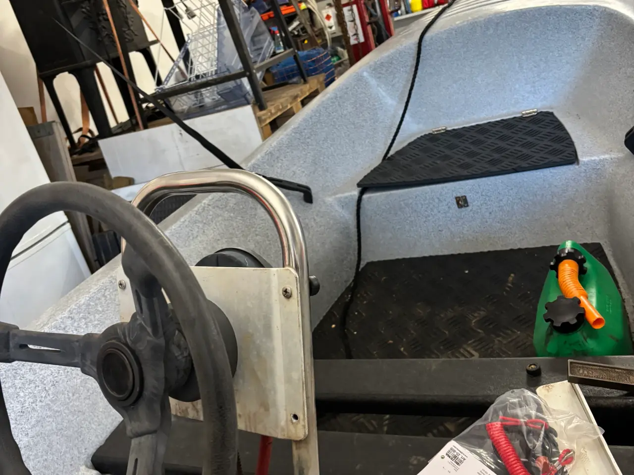 Billede 4 - Lækker båd med trailer, 15 hk mariner motor