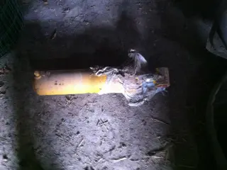 Lagergemt ubrugt Hydraulik cylinder