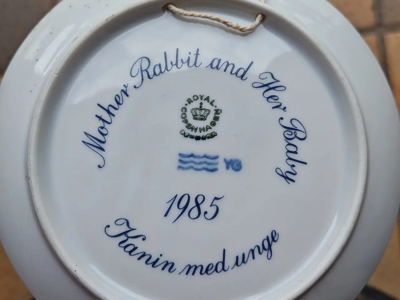 Billede 2 - Mor og barn platte fra 1985 Kanin med unge