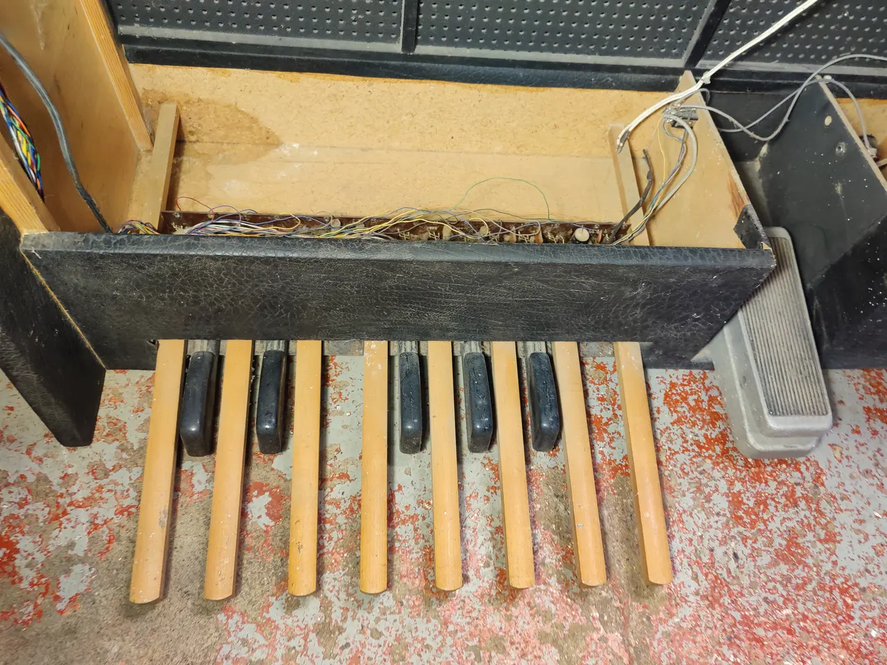 Billede 6 - Konsol, underdel til keyboard eller orgel