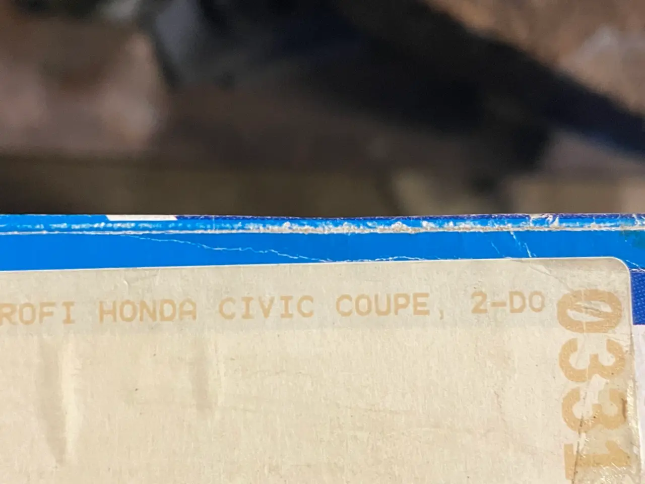 Billede 1 - HONDA Civic coupe 2d vindafvisere