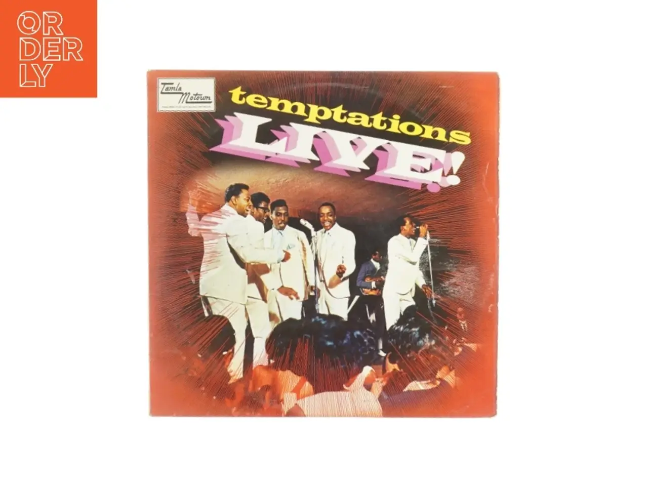 Billede 1 - Temptations LIVE! vinylplade