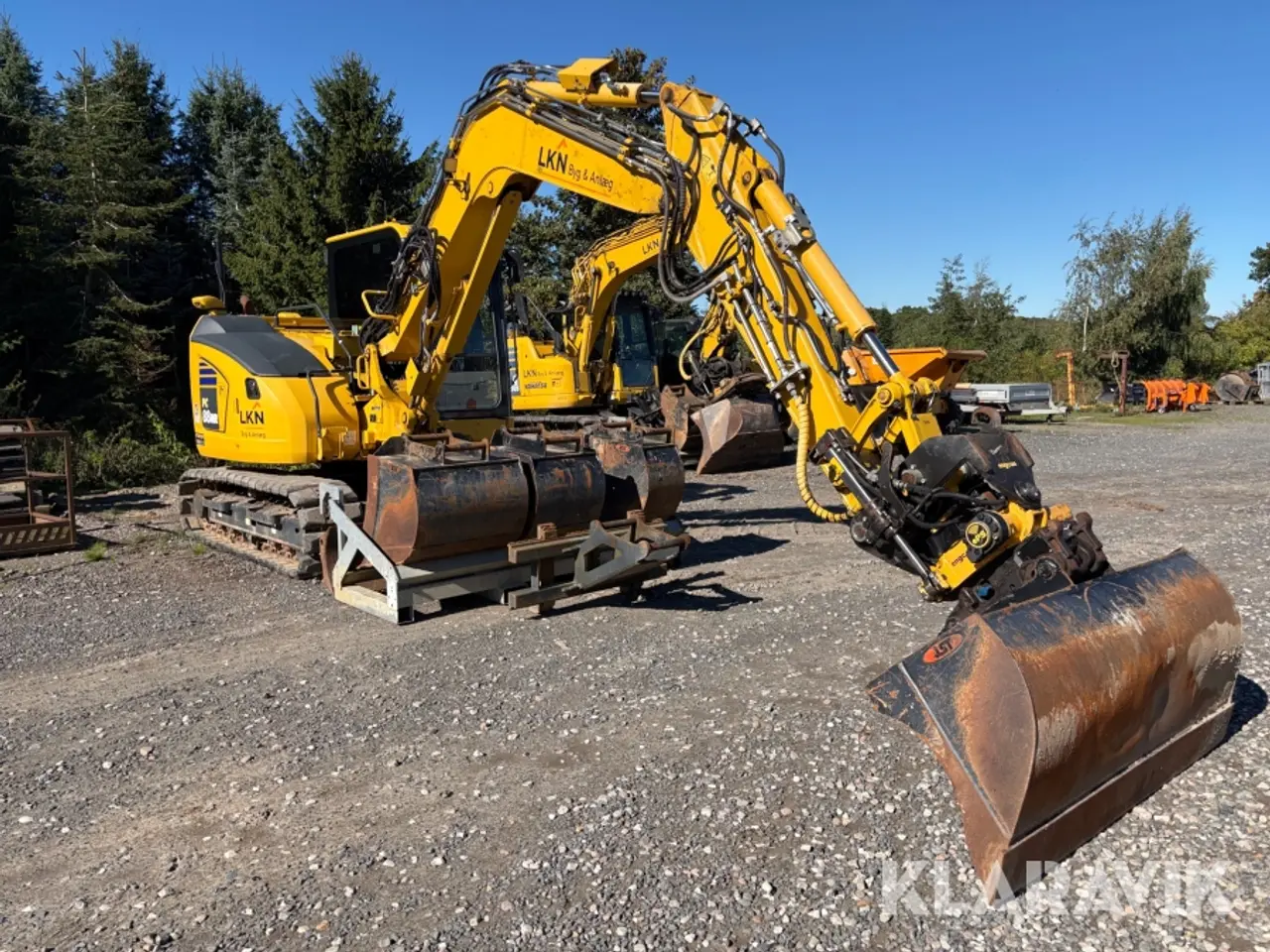 Billede 2 - Gravemaskine Komatsu PC 88 MR 11E0