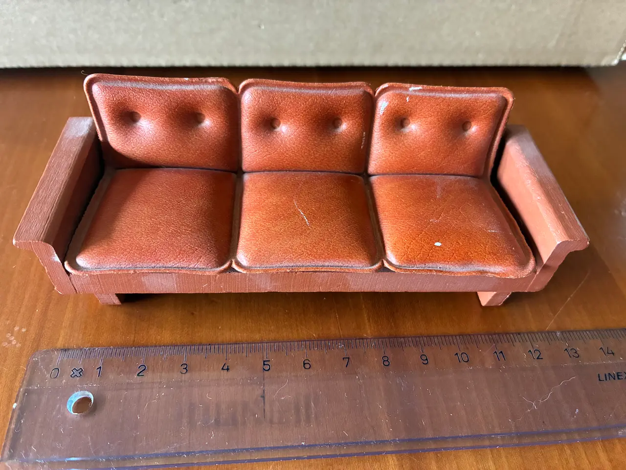 Billede 1 - Dukkehus-møbel: Sofa