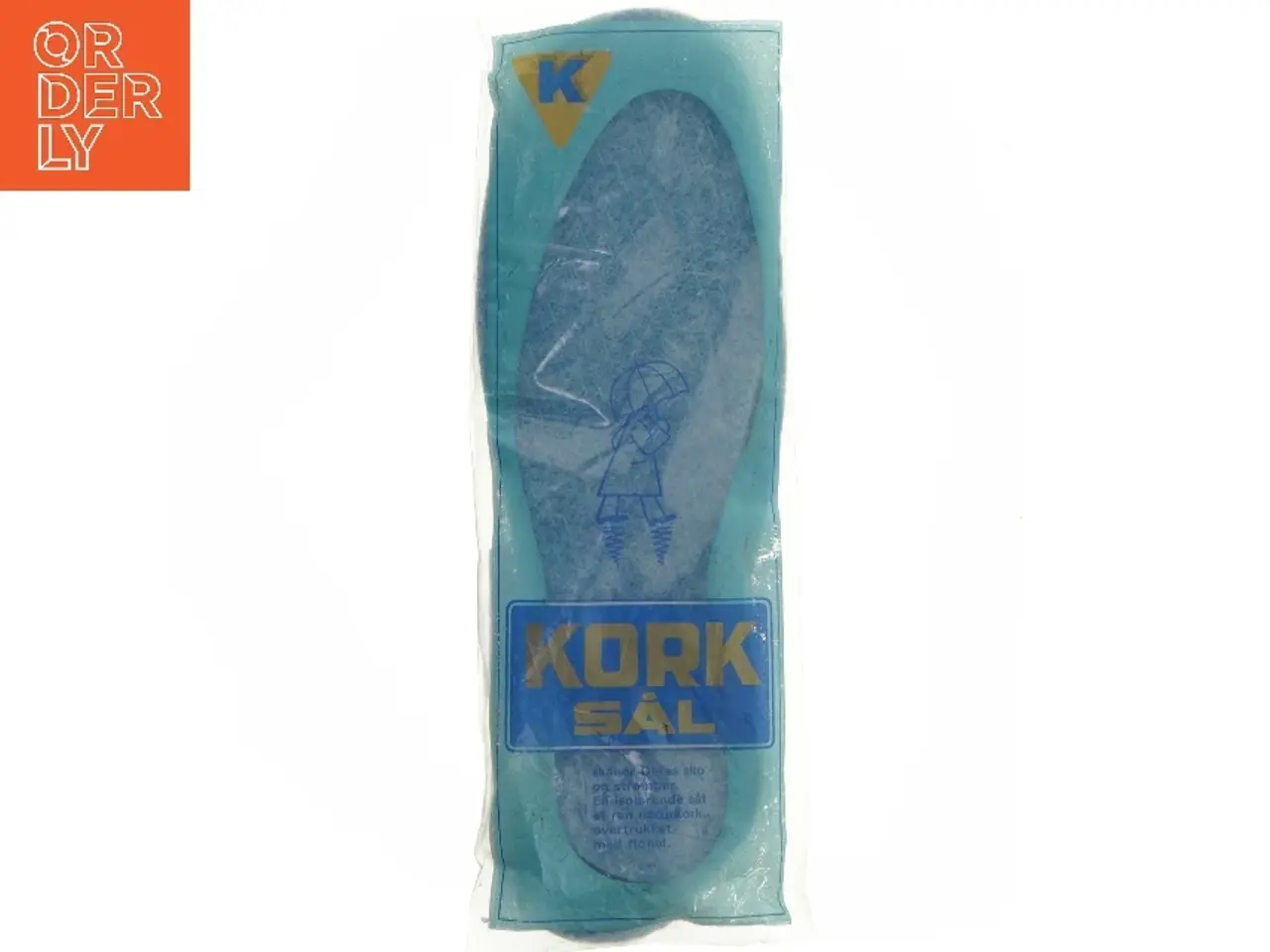 Billede 1 - Korksåler (str. 26x9 cm)