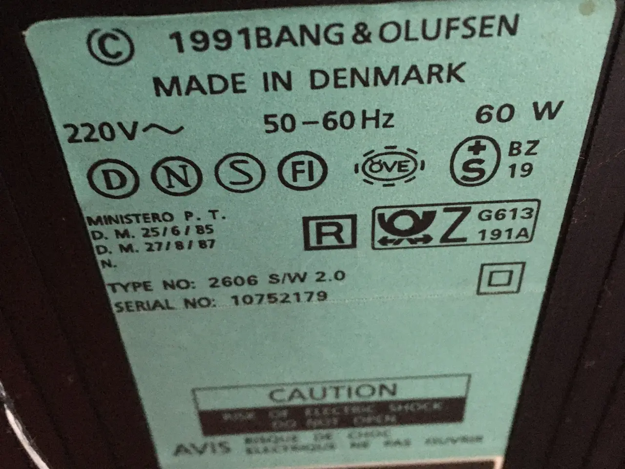 Billede 2 - B og O med berøring.