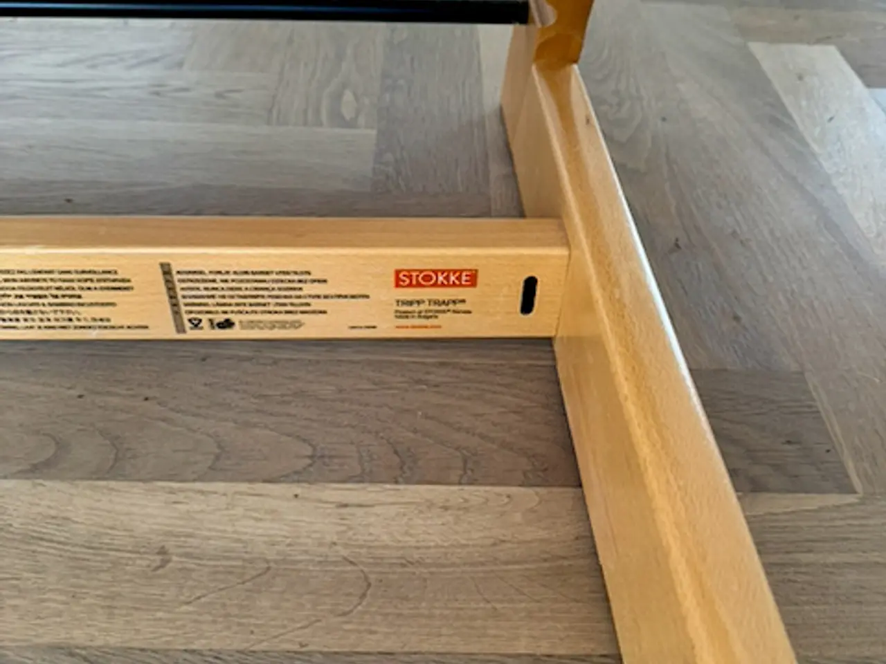 Billede 5 - Stokke Tripp Trapp børnestol i natur træ