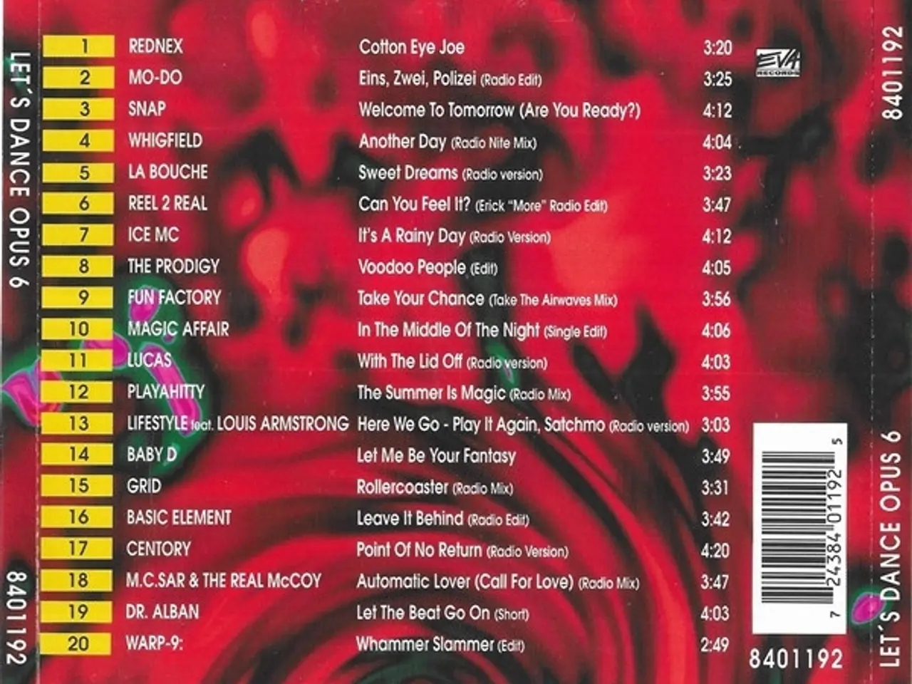 Billede 2 - Diverse kunstnere – Absolute Let's Dance… – CD