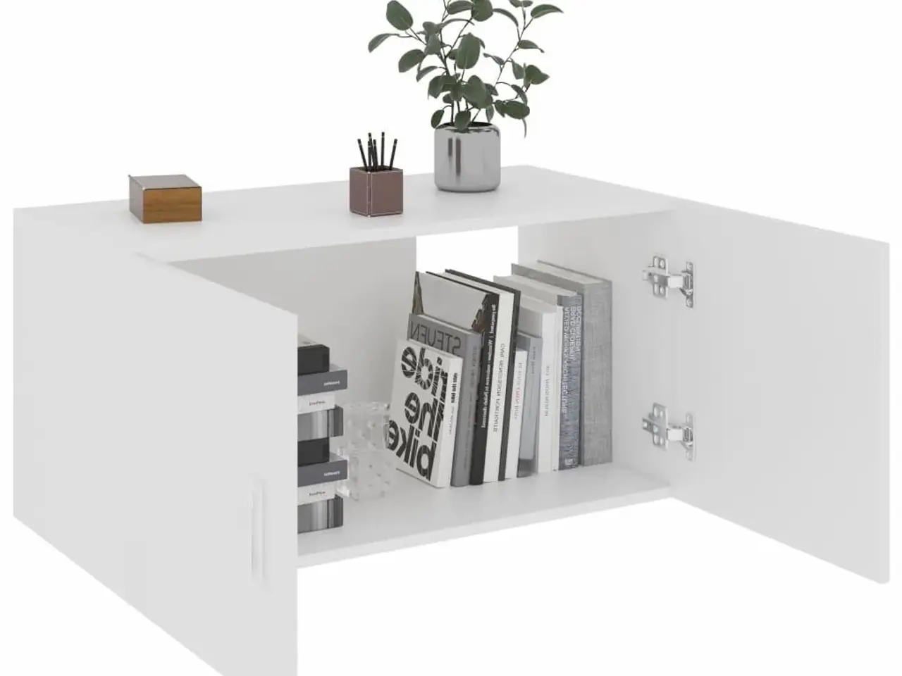Billede 4 - Vægskab med 2 låger 80 x 39 x 40 cm - hvid
