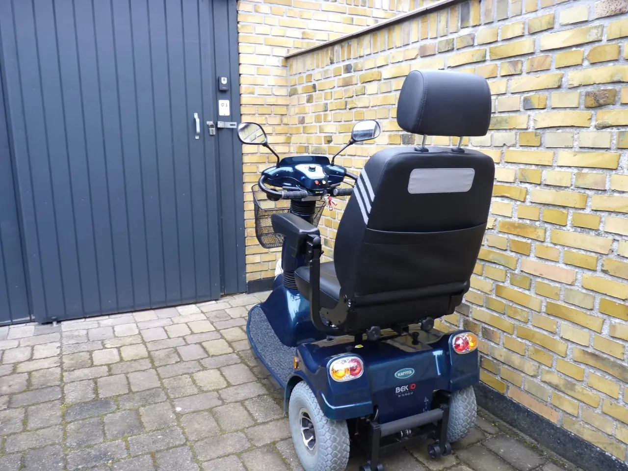 Billede 3 - Karma 737 El Scooter på 3 hjul med nye 45 Ah Bat.