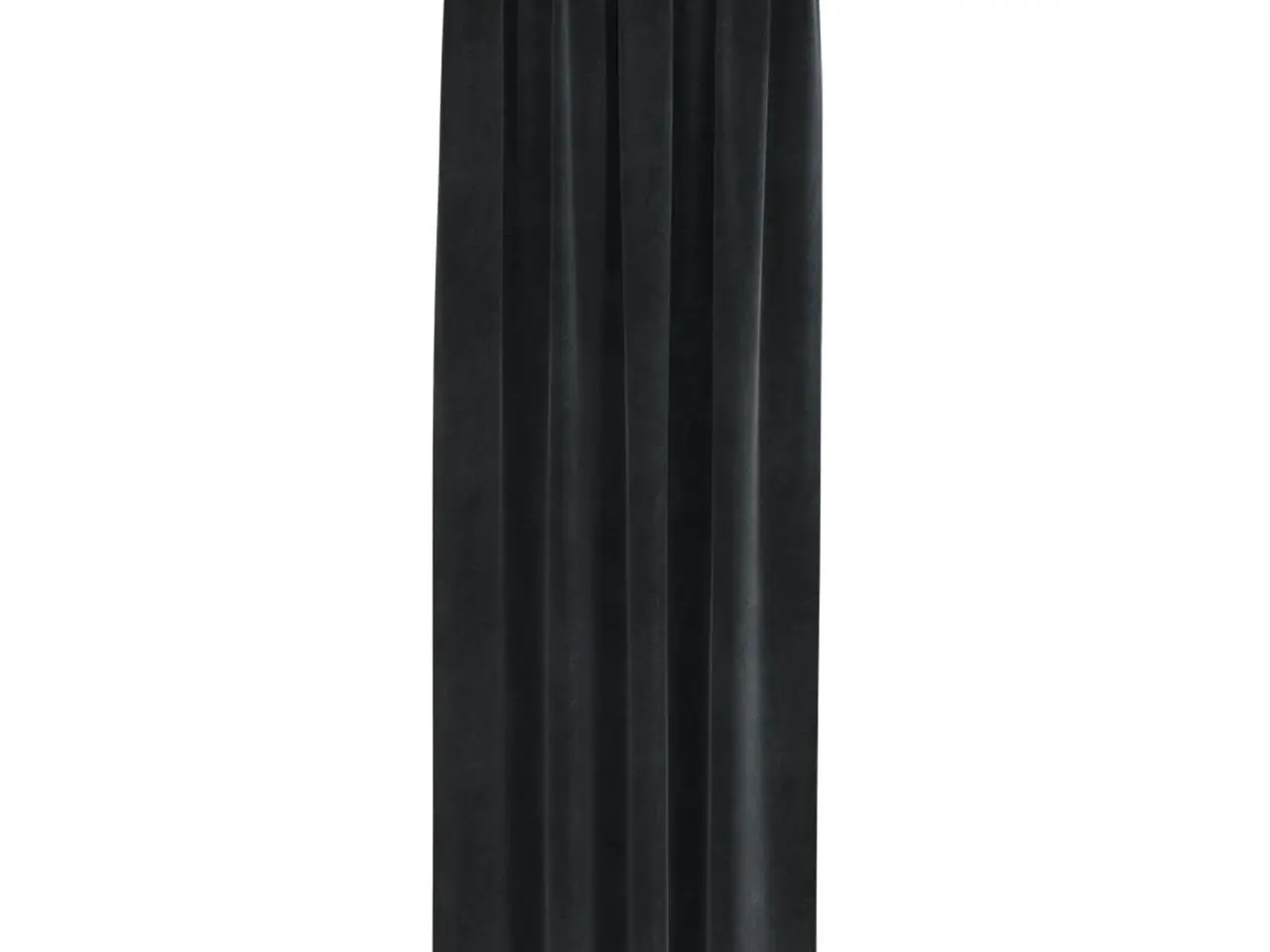 Billede 3 - Mørklægningsgardiner - 2 stk. fløjl, sort, 140 × 245 cm
