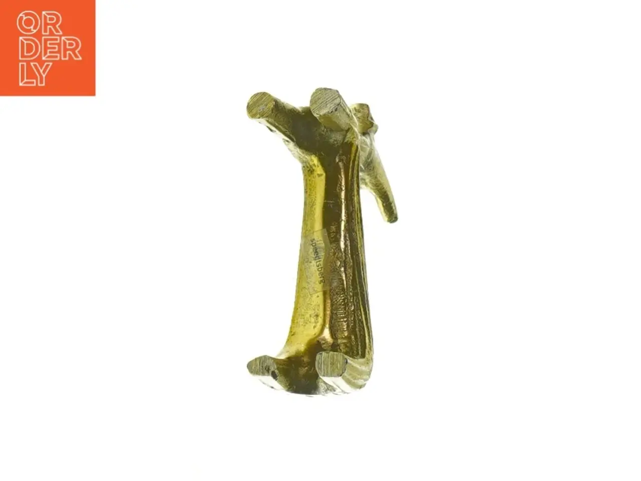 Billede 3 - Guld figur Formet som Hjort (str. L: 10 cm)
