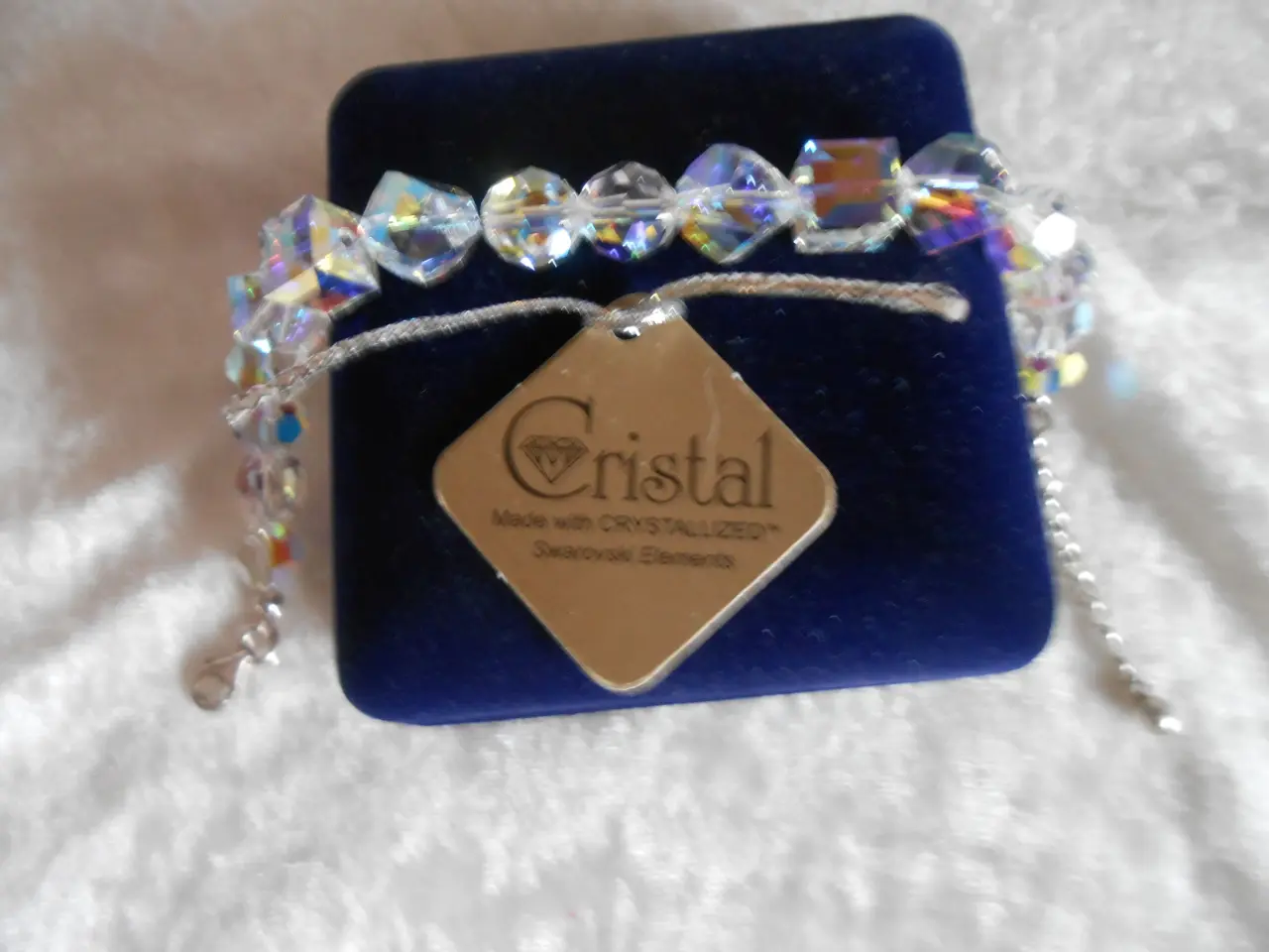 Billede 14 - Regulerbar Swarovski Cristal og Sølv Ring.