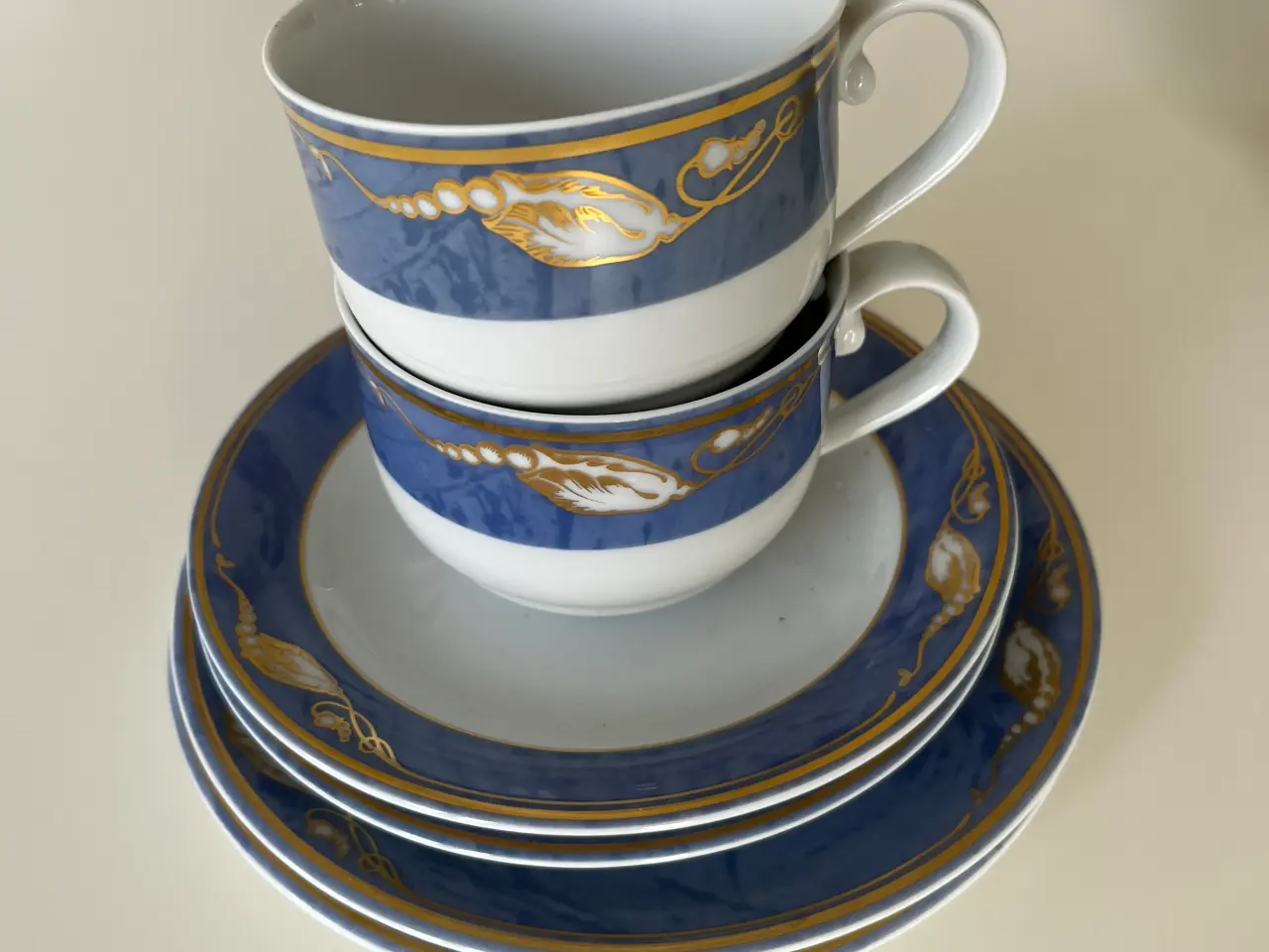 Billede 2 - Royal Copenhagen, Kaffekopper, Blå Magnolia