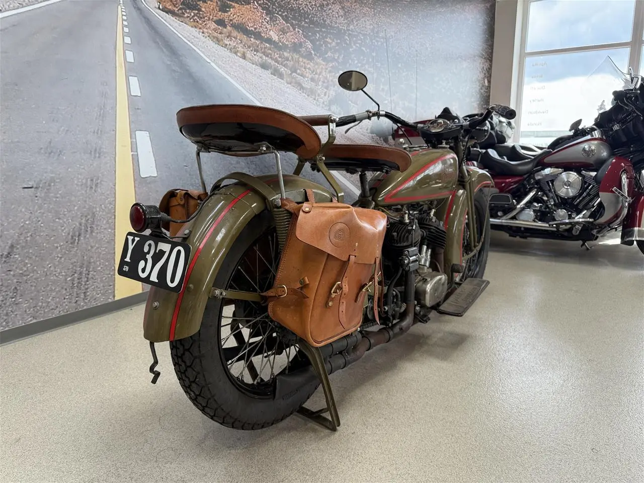 Billede 3 - Harley-Davidson "Flying Twin" Model DL, 45" Side Valve Flathead V-Twin