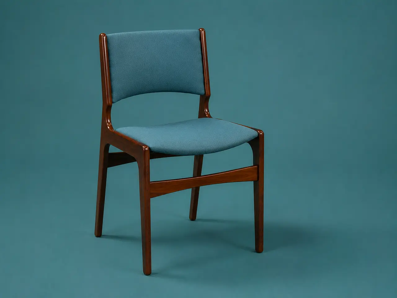 Billede 2 - Smukke Erik Buch spisebordsstole i teak (Model 89)