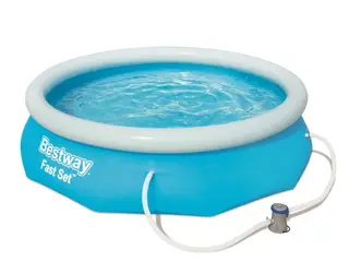 Bestway Fast Set swimmingpoolsæt 305 × 76 cm - med filterpumpe