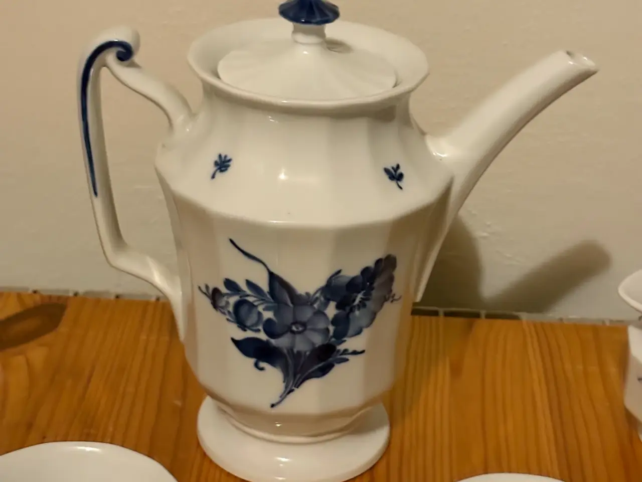 Billede 6 - Royal Copenhagen Blå Blomst Kantet Sæt