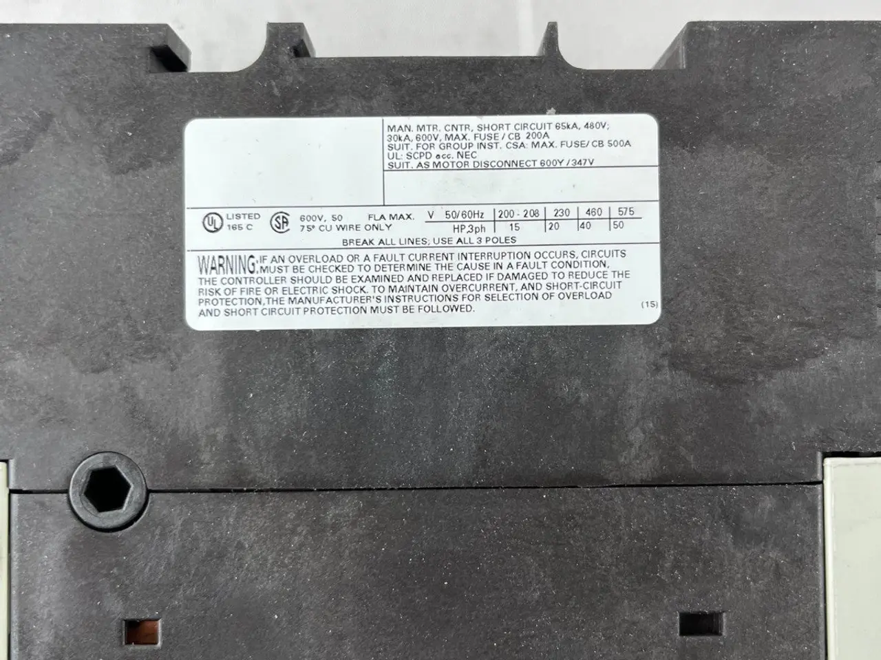 Billede 8 - Siemens 3RV1341-4HC10 Sirius Motor Protection 50A