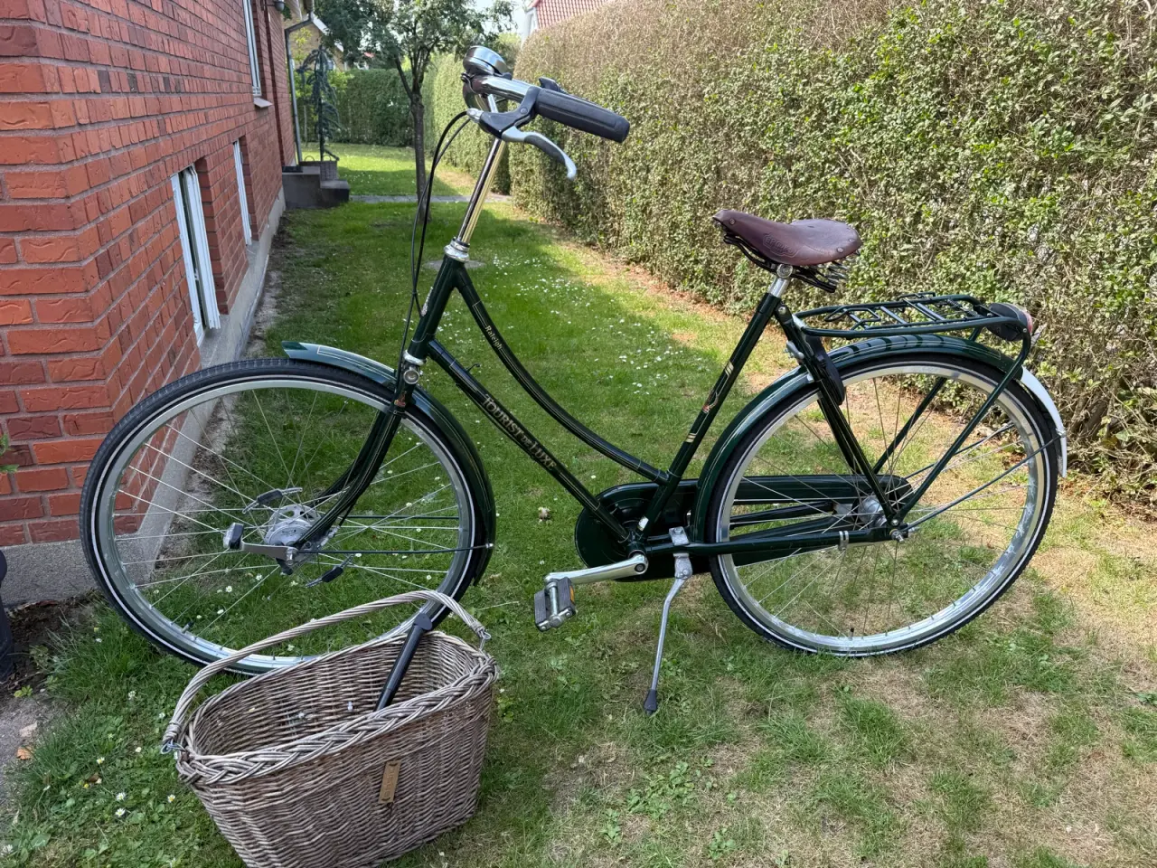 Billede 1 - Klassisk Tourist de Luxe, Raleigh i mørkegrøn