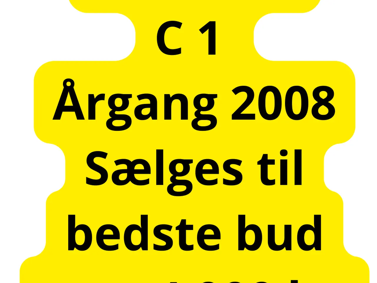 Billede 1 - CITROEN C1 - Sælges til bedste bud