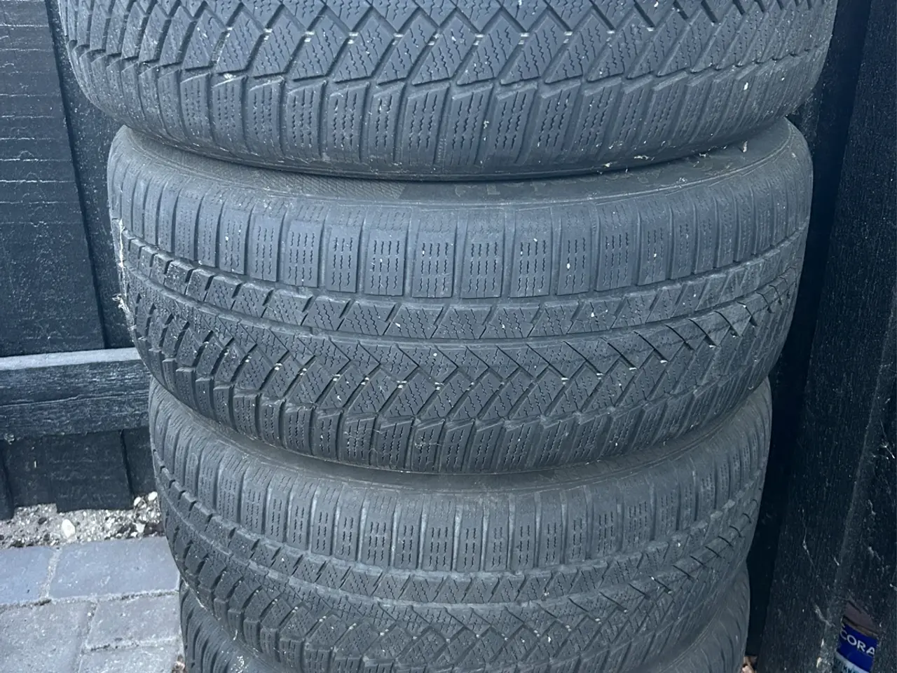 Billede 4 - VW 18” alu. fælge 5x130 med vinterdæk-255/55R18