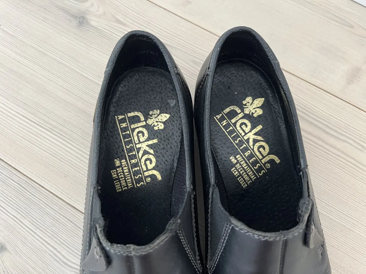 Billede 7 - Sko, Lofers, Slip-on sko, Rieker, str 36