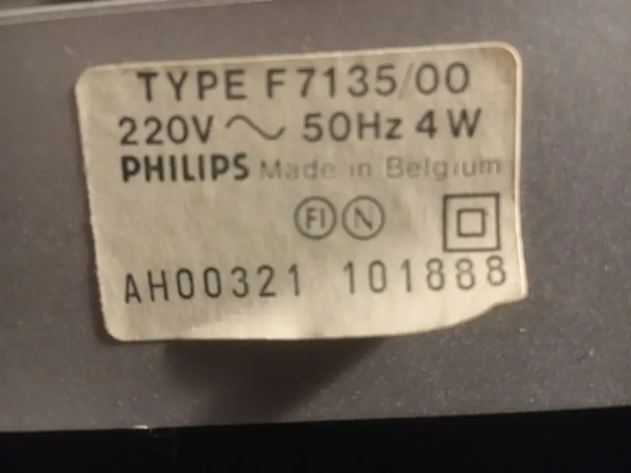 Billede 6 - Philips F7135 pladespiller. Giv et bud.