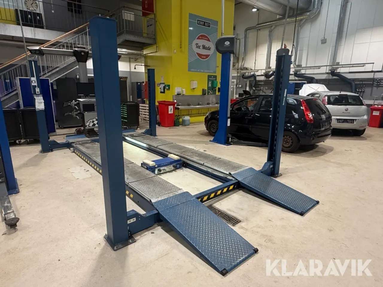 Billede 4 - 4-søjlet autolift Nussbaum 4.35 H