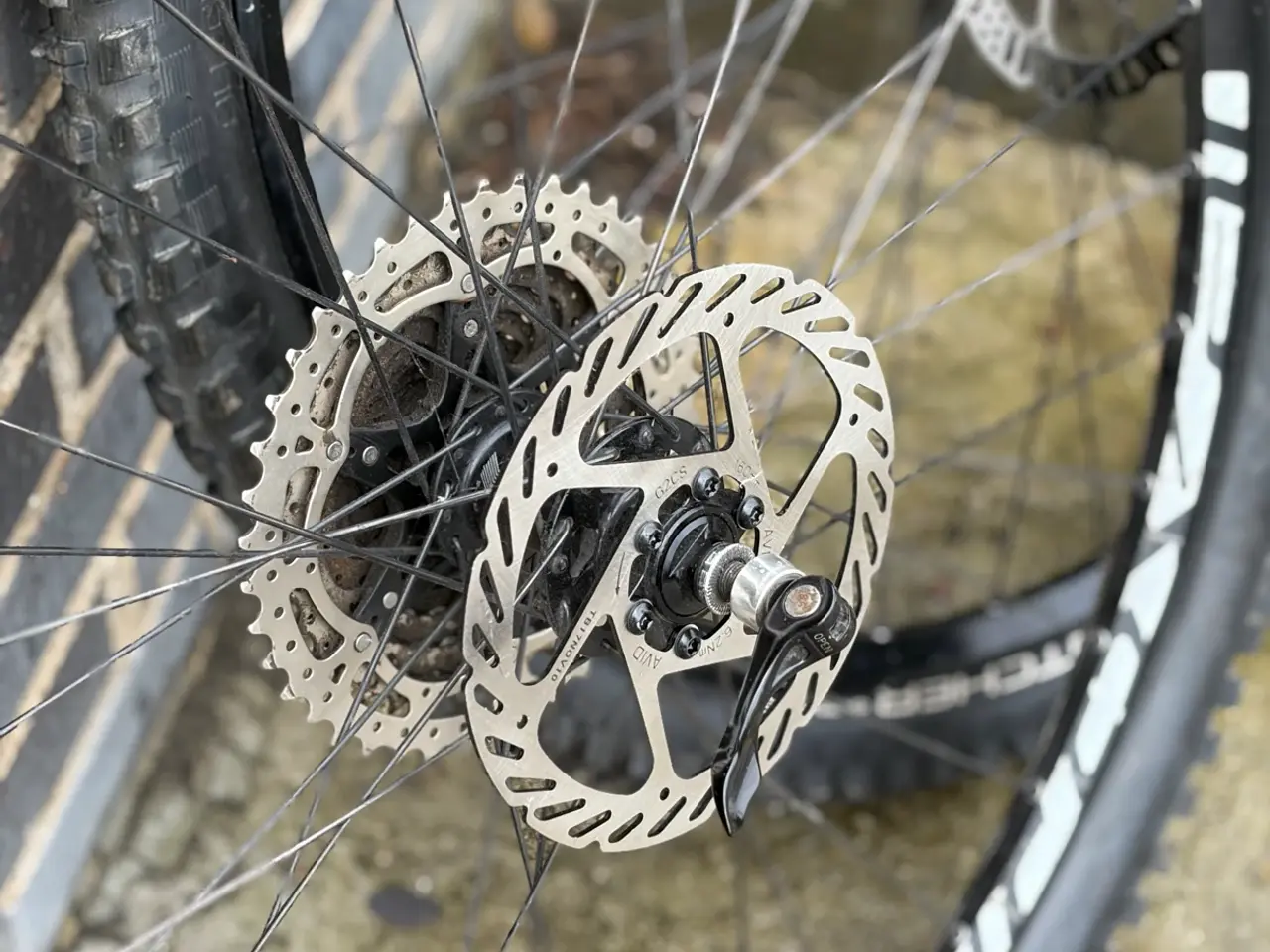 Billede 3 - 29" MTB Hjule sæt 10 speed Kassette