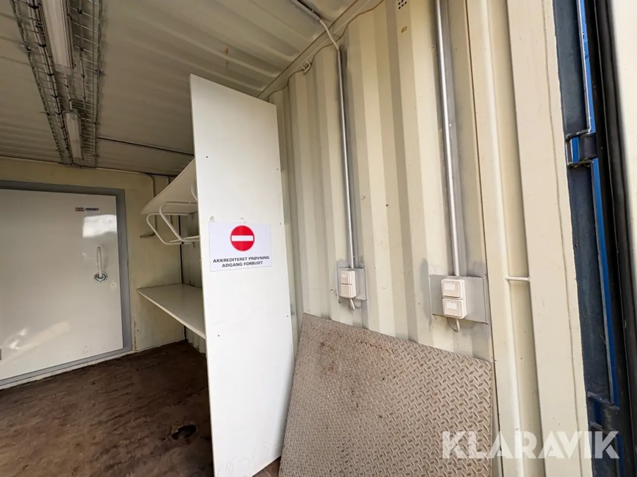 Billede 8 - Container 40 fods TYC-116 Opdelt rum med Euroshield shielded door