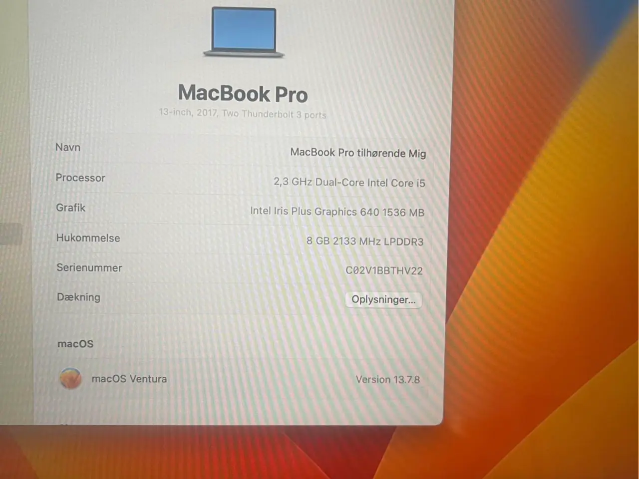 Billede 2 - MacBook Pro 13,3”