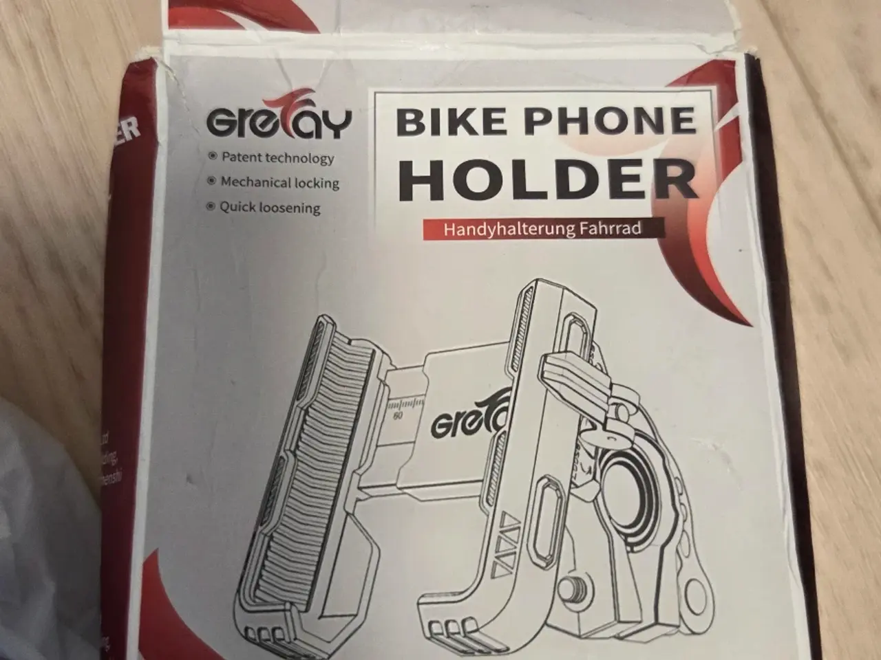 Billede 1 - Bike Handlebar Phone Holder