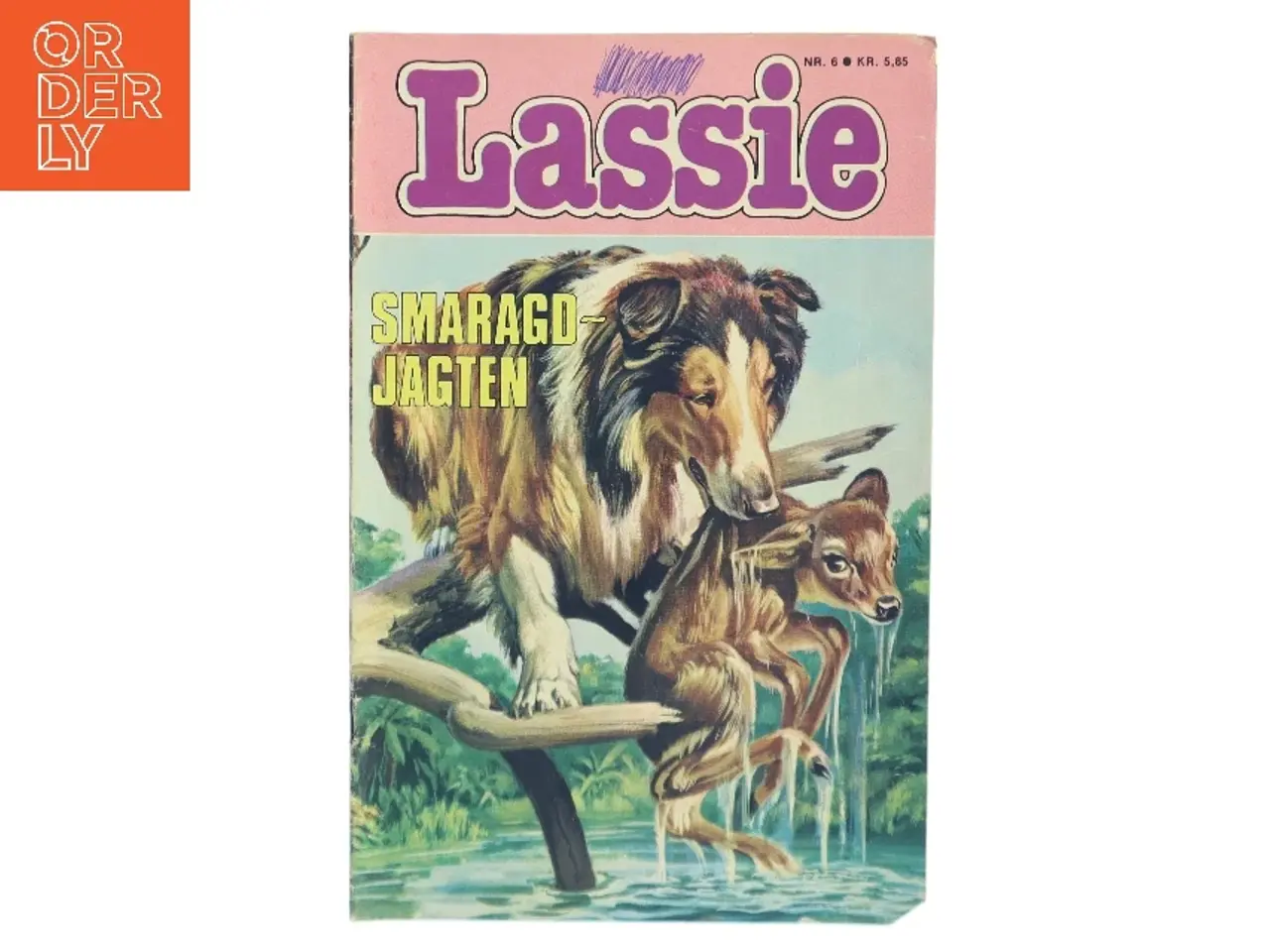 Billede 1 - Lassie: Smaragd-jagten (Bog)