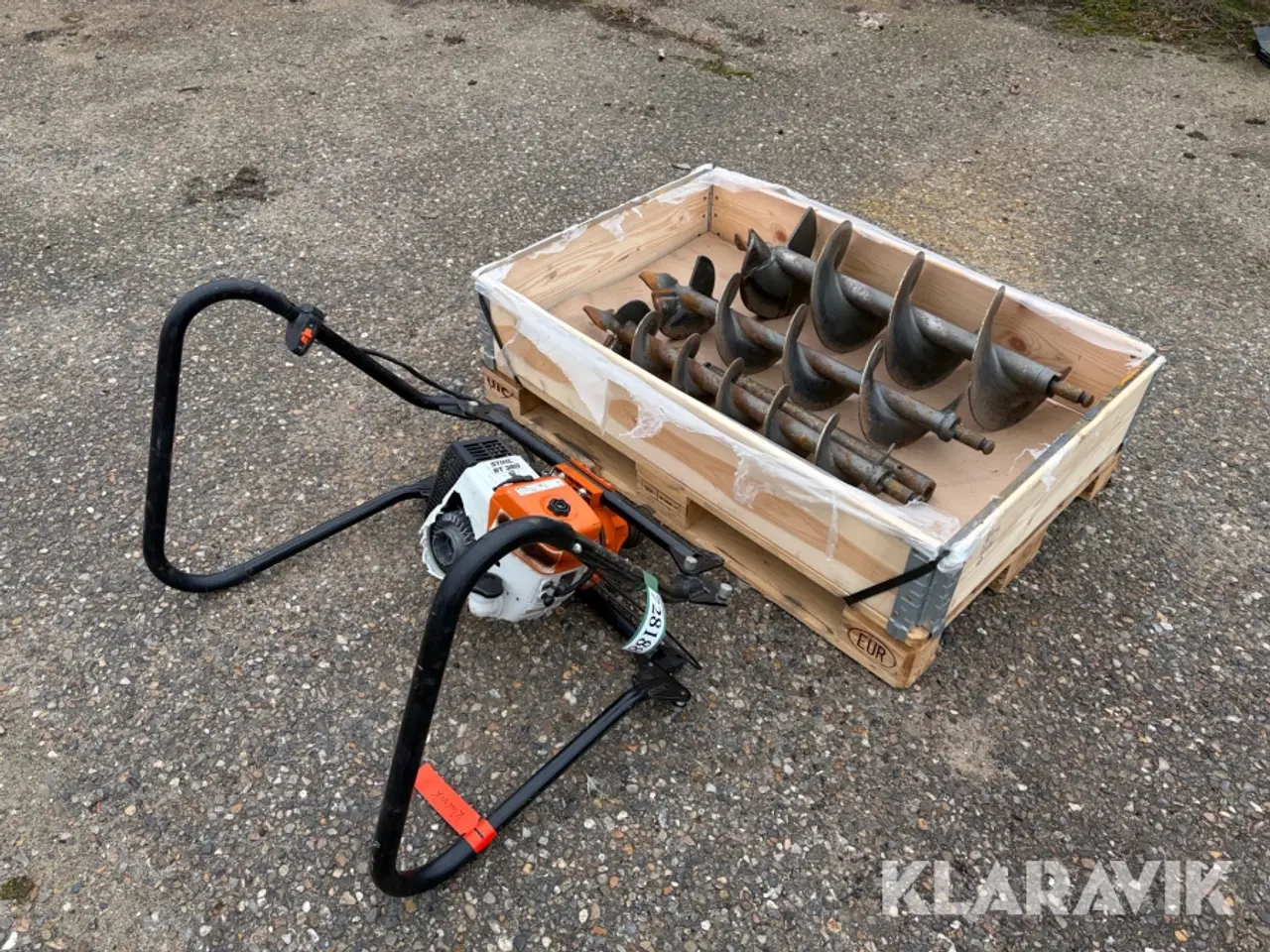 Billede 3 - Bor og borevogn Stihl BT 360 med bor
