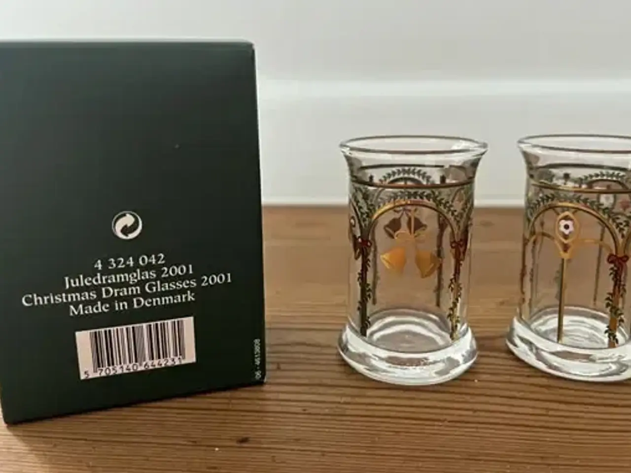 Billede 3 - Juledramglas 2001 Holmegaard