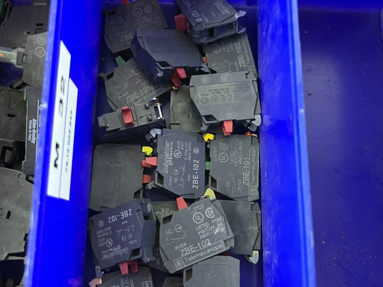 Billede 5 - Telemecanique Schneider Contact Blocks Lamp Parts