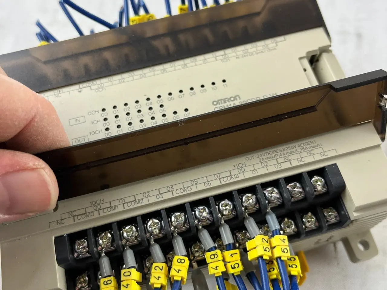 Billede 15 - Omron CPM1A-30CDR-D-V1 PLC Controller 24VDC 30 I/O