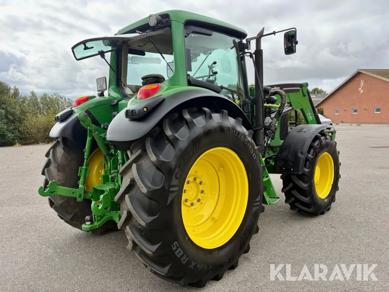 Billede 3 - Traktor John Deere 6930 Premium AutoPowr med frontlæsser