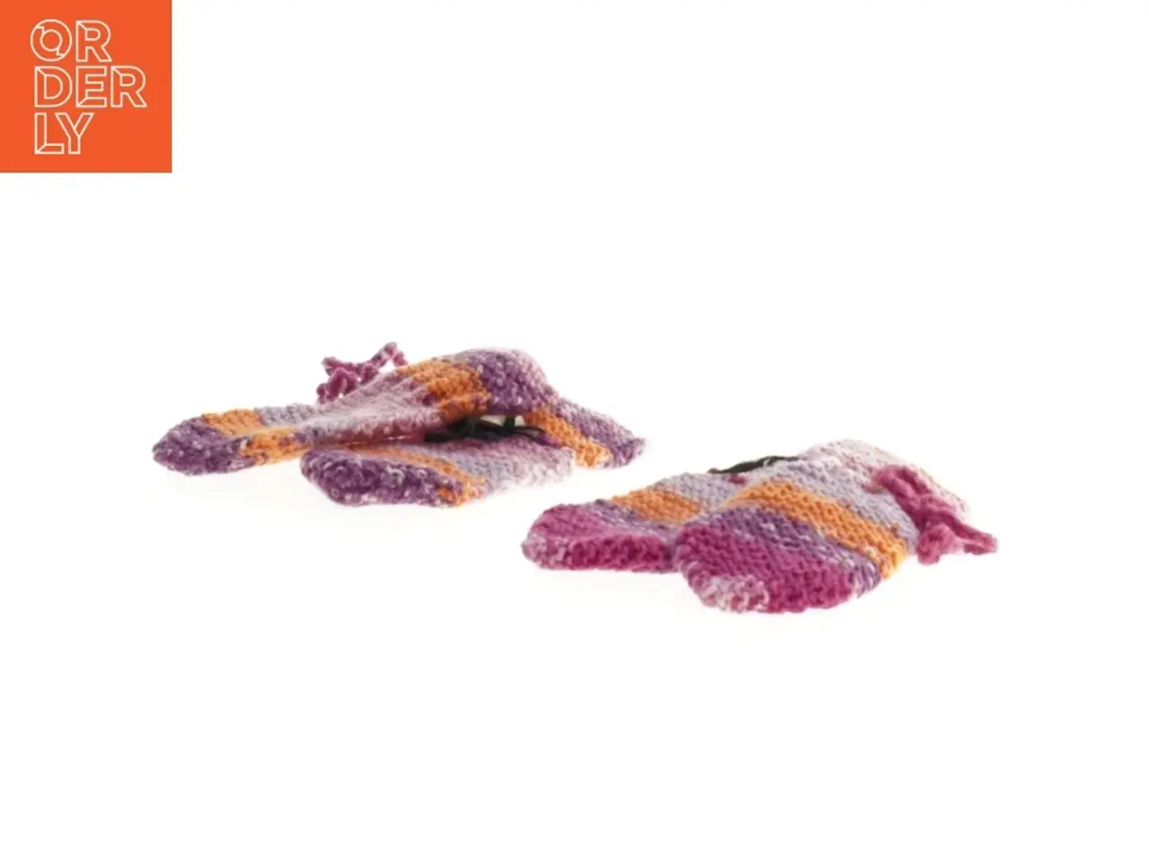 Billede 4 - Strikkede babyhandsker (str. 12 x 6 cm)
