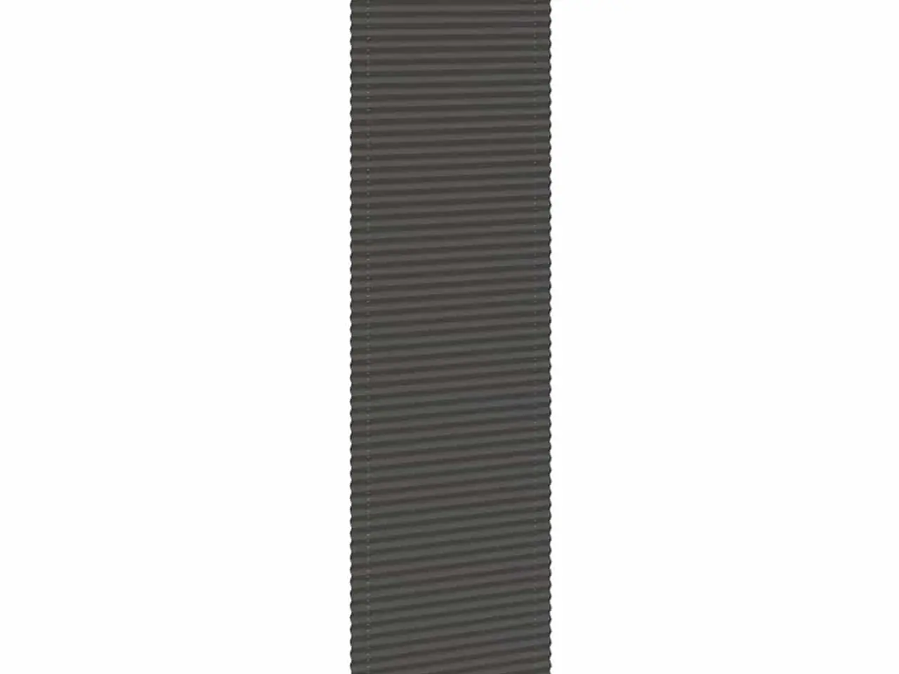 Billede 4 - Plisségardin - sort 60×200 cm, stofbredde 59,4 cm, polyester