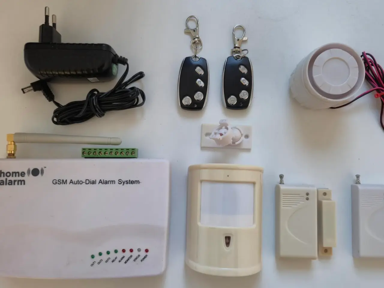 Billede 1 - Komplet alarmsystem med SMS og opkald