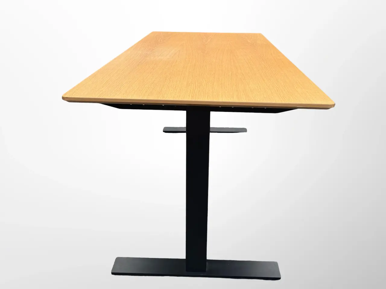 Billede 4 - Bord – Eg med Sort Stel 160x80 cm