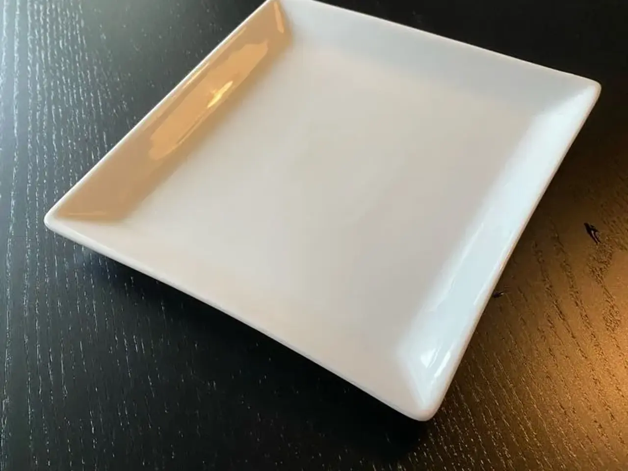 Billede 1 - 4 kantet desserttallerken