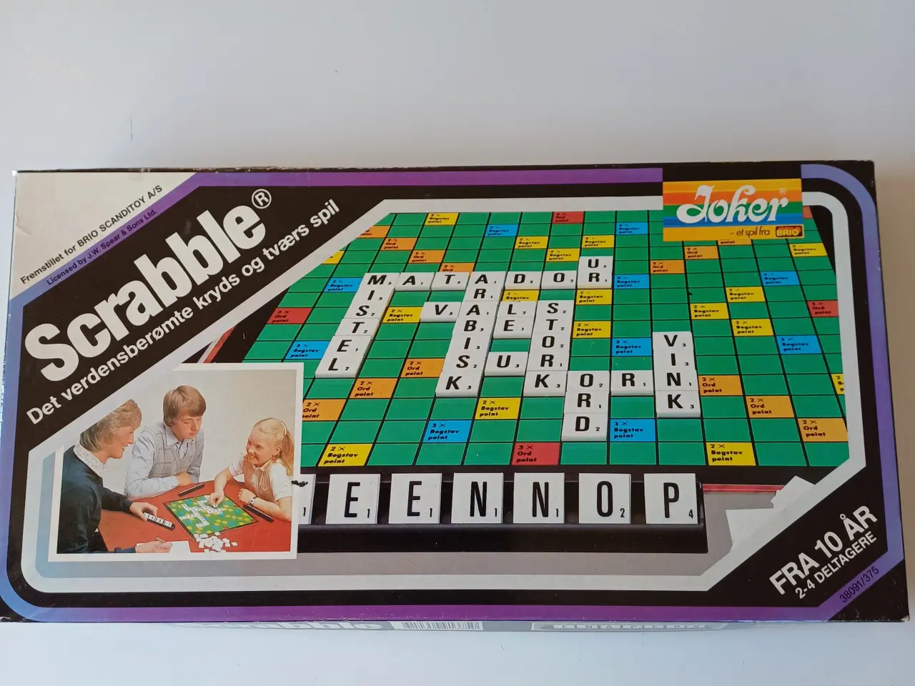 Billede 1 - Scrabble - Det verdensberømte kryds og tværs spil
