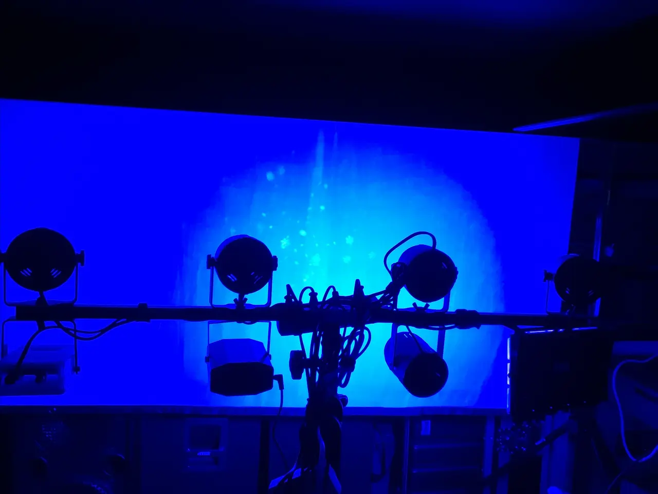 Billede 3 - Udlejes - 8 i et MIX SET - PARTY LIGHT, med fjernb