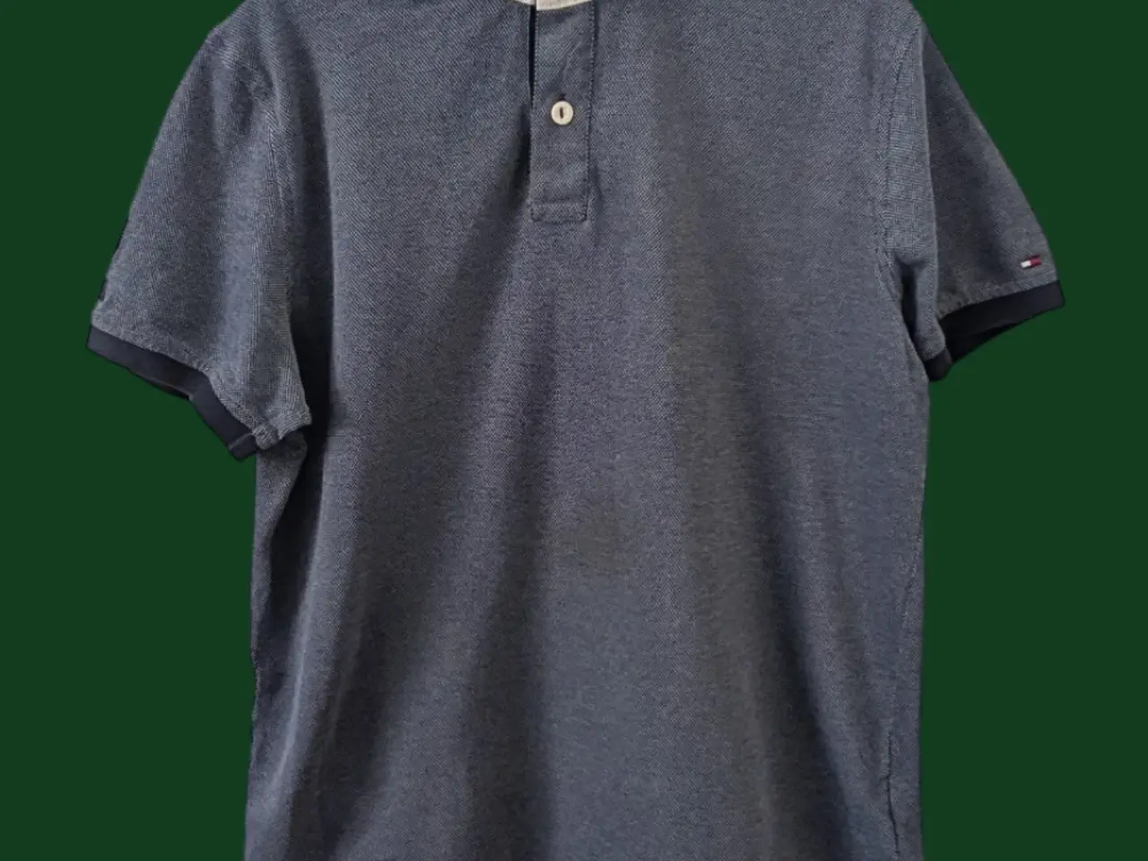 Billede 1 - Retro Tommy Hilfiger Pqué Jersey Bomuld Polo shirt