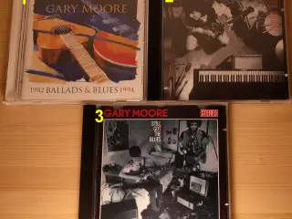 Gary Moore CD'er: 3 Titler
